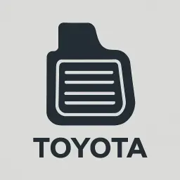 Toyota Rubberen Automatten afbeelding