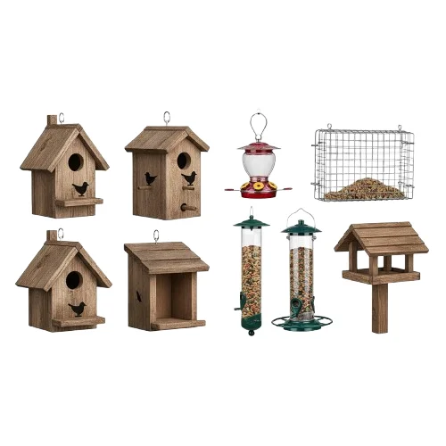 Nesting Boxes, Bird Feeders afbeelding