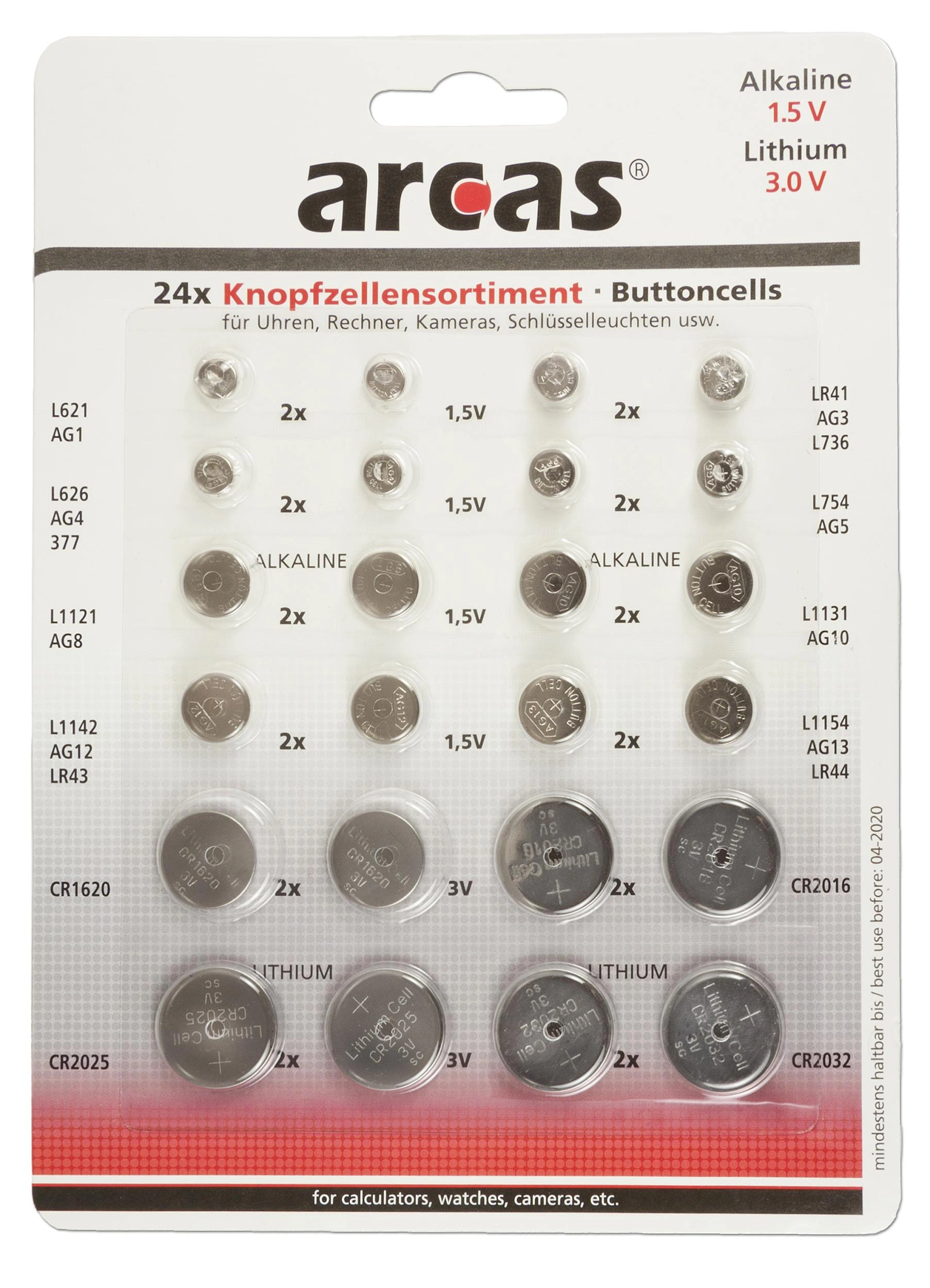 Batteries For Wristwatches afbeelding