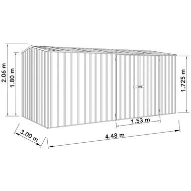 Metal Tool Shed afbeelding