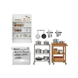 Kitchen Shelves, Organization Systems afbeelding
