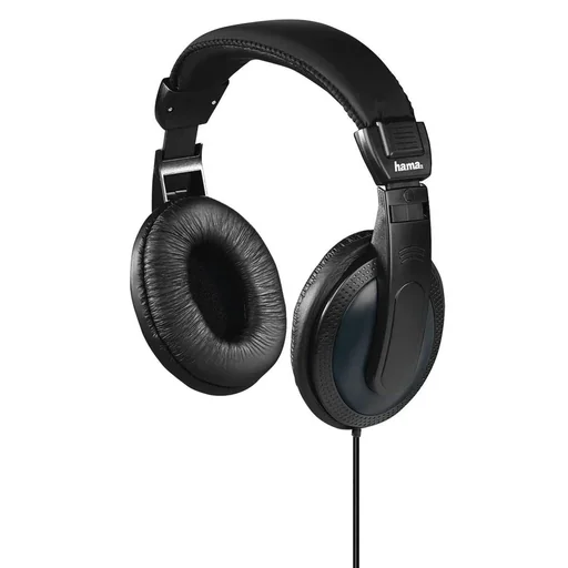 "Over-ear stereo headphones Basic4TV with volume control on the cable image"