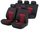 Car seat covers ZIPP-IT Basic Kent red with zipper system