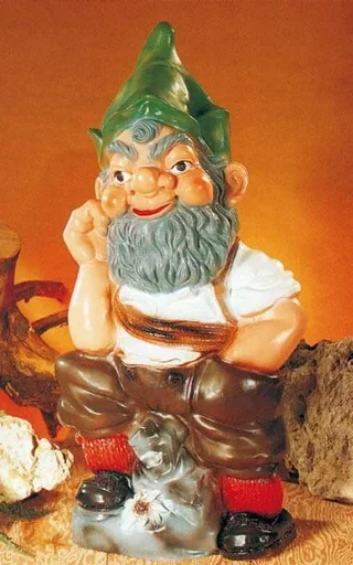 "Dwarf as a mountaineer 100 cm - Giant dwarf image"
