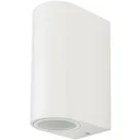 VT-7652RD Outdoor wall light Up/Down - GU10 - white - IP44