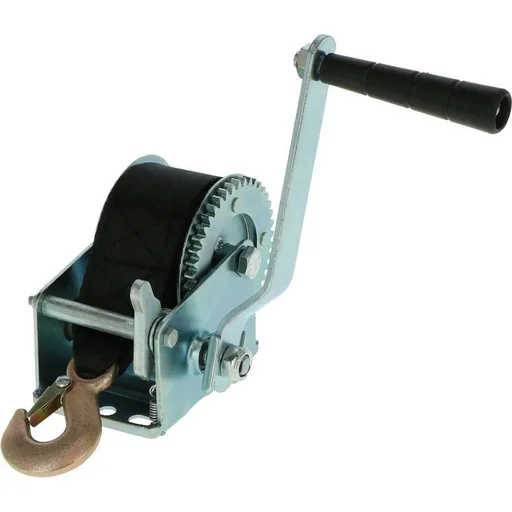 "Hand winch 6 meters with strap - 800 LBS/363 kg image"