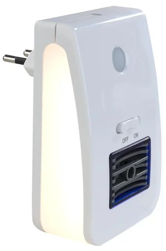 "Air purifier with night light function and remote control image"