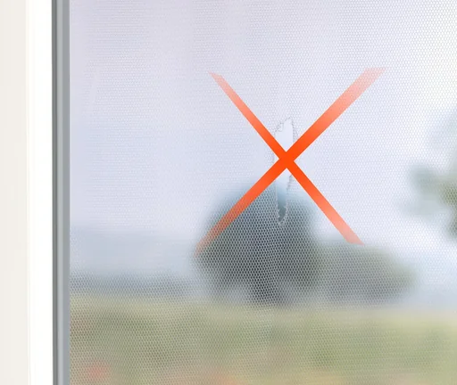 "Insect screen repair tape, white image"