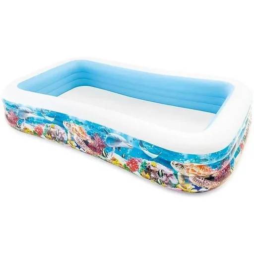 "Large inflatable pool Tropical Reef image"