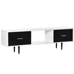 Fernsehtisch Fernsehschrank mit Schubladen Regale für 60'' Fernseher TV-Board Wo