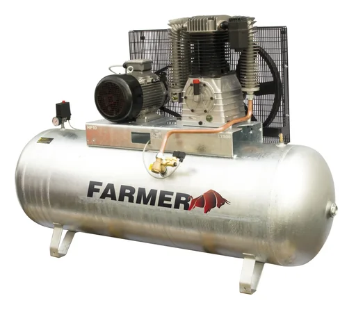 "Compressor 1100-500 Z PRO - 10 bar, including ST circuit, galvanized image"
