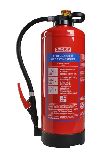 "Fire extinguisher WH 9 Pro, 9 liters, water extinguisher, 43A, push button image"