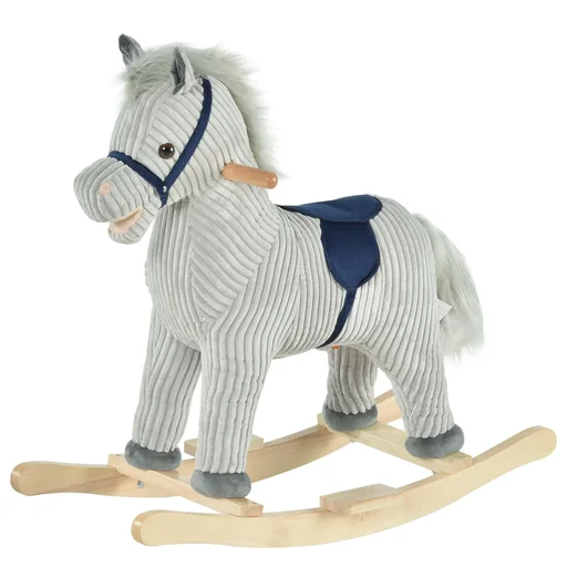 "Rocking horse with animal sounds image"
