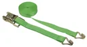Ratchet lashing strap with claw hook, 2-part, 6 m