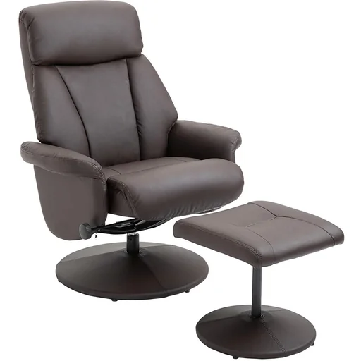 "TV chair with leg rest image"