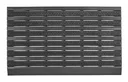 Rubber brush doormat Grand Brush 48 x 78 cm anthracite
