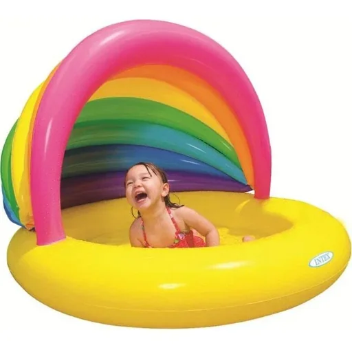 "Inflatable Pool Rainbow image"