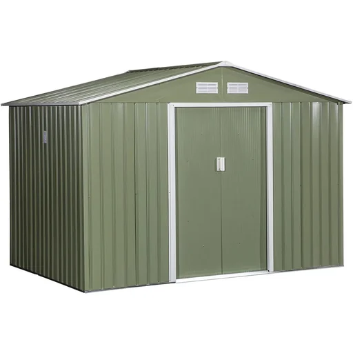 "Garden shed gray image"
