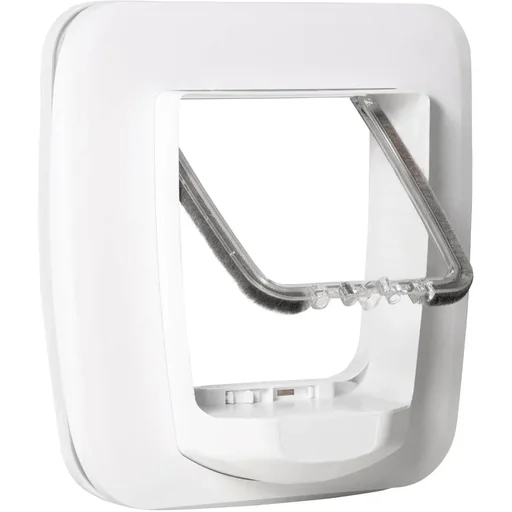 "Cat flap dog flap 4 locking options with magnet pet flap for interior door flap for pets up to 9 kg 30 x image"