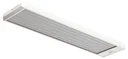 InduStrip EZ2-1200, IR ceiling spotlight / dark radiator, 1200W 230V, white, IP44