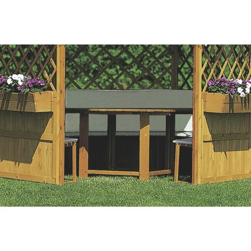 "Seat cushions for gazebo "Marburg", beige image"