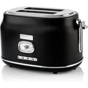Retro Toaster - 2-slice Toaster - Black