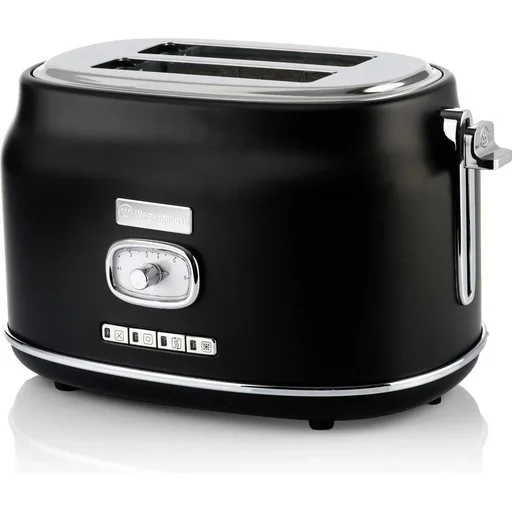 "Retro Toaster - 2-slice Toaster - Black image"
