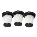 Replacement HEPA filter for Prime Everyday handheld vacuum cleaner, 3 pieces