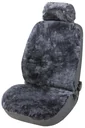 Car seat cover IVA, lambskin, anthracite, with ZIPP IT system