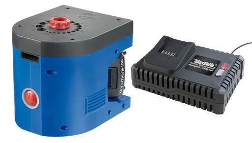 "Cordless drill sharpener 18 Volt Li - ion including battery and charger image"