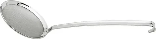 "Professional strainer spoon with fine sieve, stainless steel, 38 cm image"