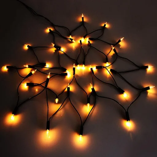 "Christmas lights - Fairy Lights - Christmas tree lights - Warm White 5.4m indoor image"