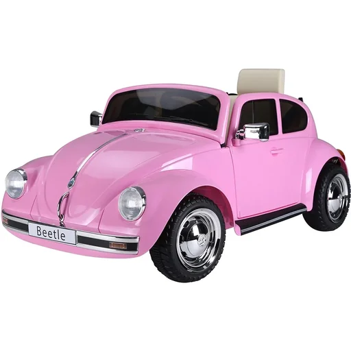 "Children's car from Volkswagen Beetle Children's vehicle Electric car with MP3 light music plastic metal 108.5 x 63 x 51.5 cm image"