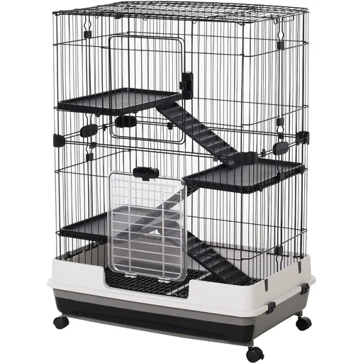 "Hamster cage with wheels image"
