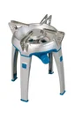 Bivouac camping gas cooker for valve cartridges, with Easy Clic Plus system, piezo ignition and carrying bag