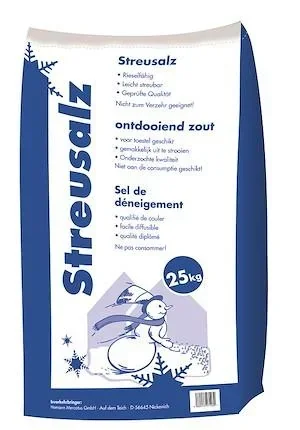 "Road salt 25 kg image"