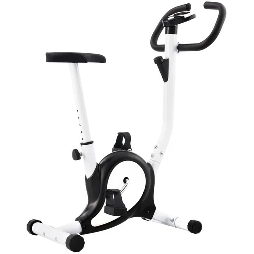 "Exercise bike with resistance bands black image"