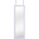 Mirror cabinet jewelry cabinet with interior mirror fold-out wall mirror height adjustable white