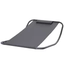 Rocking lounger with cushion
