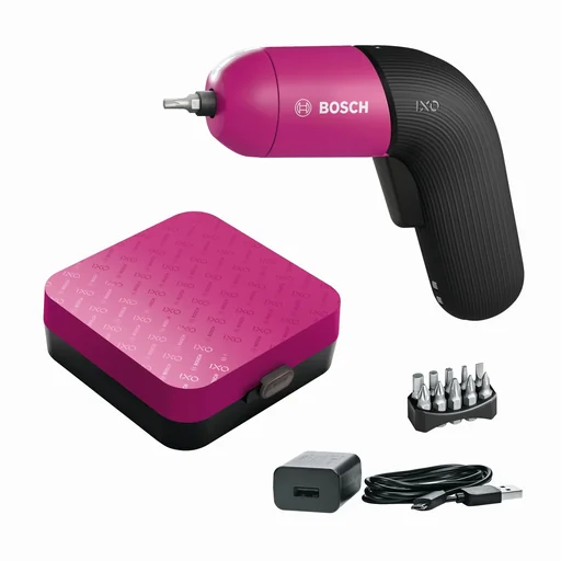 "Cordless drill driver IXO VI, 3.6 Volt "Pink" image"