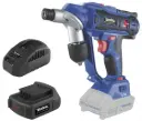 Accu-boormachine Twin Drill 18 V Li-Ion ATD18 + Accu 18 V Li-Ion 1,5 Ah + Lader ALG 18 V Li-Ion, 2,4 Ah