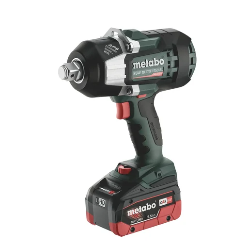 "Cordless impact wrench SSW 18 LTX 1750 BL including battery and quick charger image"