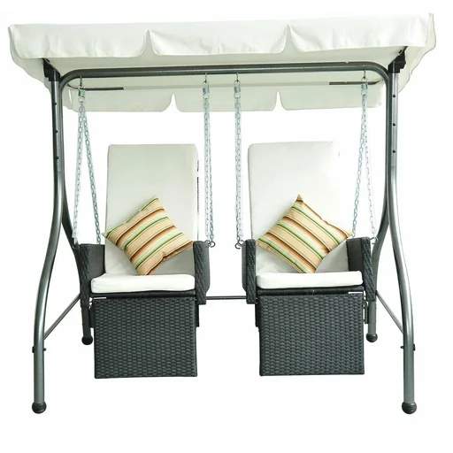 "Hollywood swing with reclining function and sunroof image"