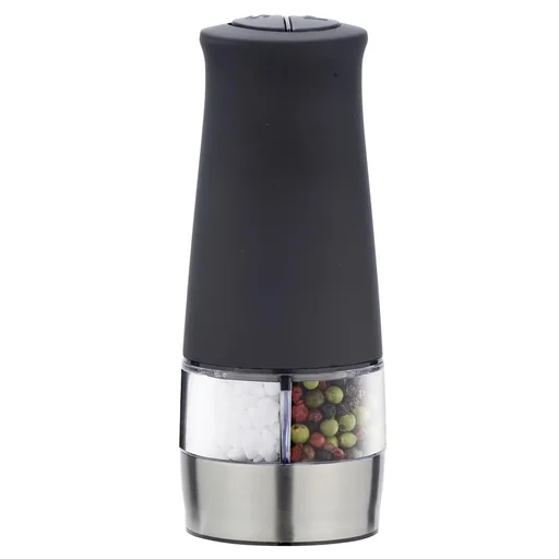 "2 in 1 Electric Grinder with Light, Black image"