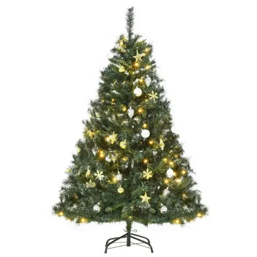 "Artificial Christmas tree with 120 green LEDs image"