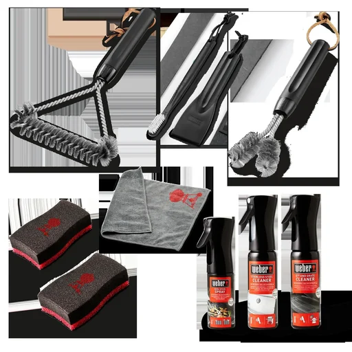 "Cleaning set for stainless steel gas grills image"