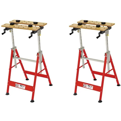 "Workbench height adjustable and maneuverable - WST10 - set of 2 image"