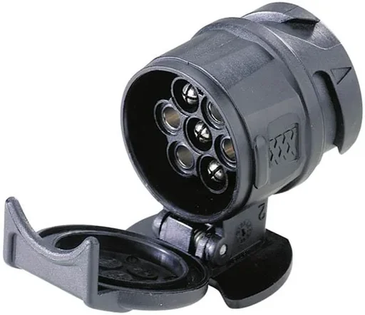 "Short adapter, from 13-pin to 7-pin connector image"