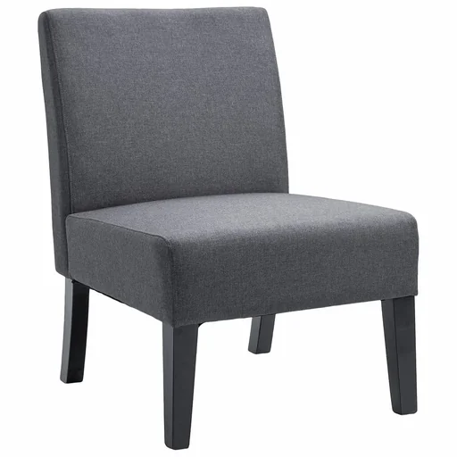"Chair with high backrest, grey image"