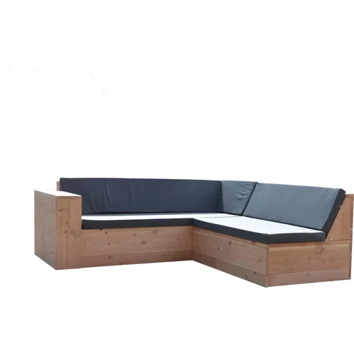 "Lounge set made of robust Douglas wood corner sofa 200/200 cm image"